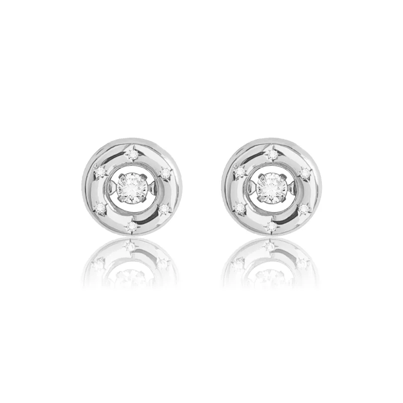 YYOGURT Gold Plated Copper Stud Earrings Women's-5
