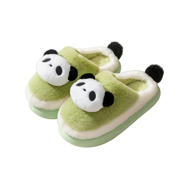 Cute Cartoon Small Animal Fall And Winter Home, Cotton Slippers Unisex-3