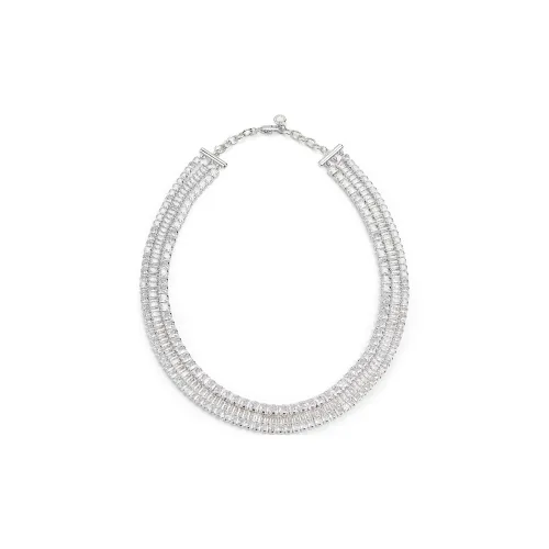 CHARLES&KEITH Brass/Semi Precious Stone Necklaces Women's Silver