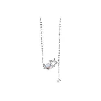 J&KINGLAY S925 Silver Necklace· Women's
