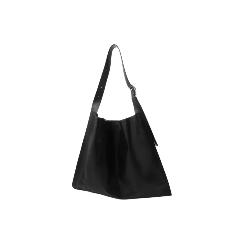 JIL SANDER Calfskin Handbag Large Size Men's Two Tone-2