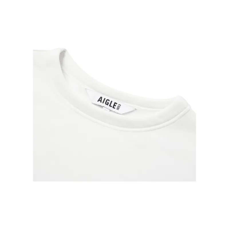 AIGLE Sweatshirt Women's Pink White-3