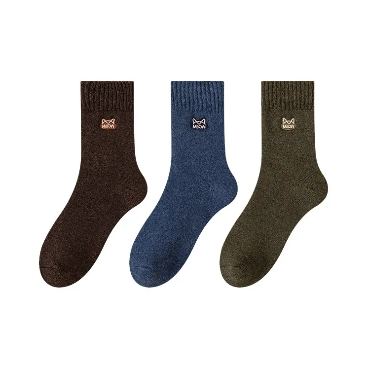 MIIOW Mid Calf Socks Unisex 3 Pack-7