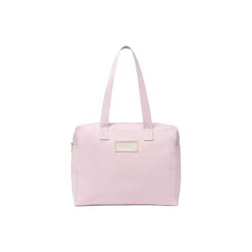 VERSACE 90S VINTAGE Cotton Tote Bag Shopping Bag Handbag Shoulder Bag Women's Pink