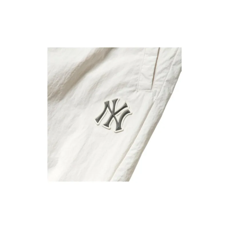 MLB New York Yankees Knitted Sports Pants Men's White-3