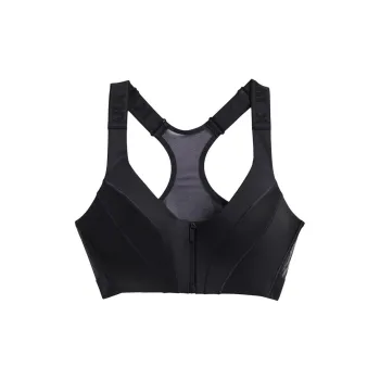 Adidas Ivy Park Medium Support Zip Bra Black