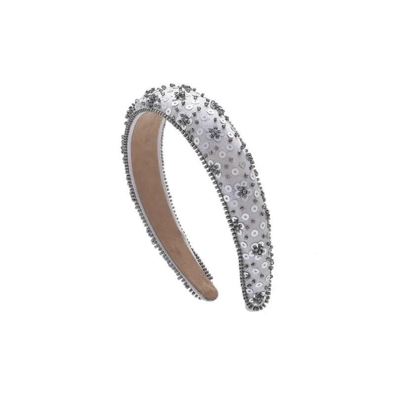 ROYALSASA Acrylic Bead, Sequins, Acrylic Headband Headbands Women's-0