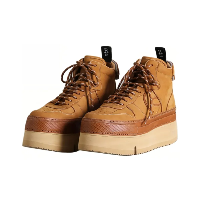R13 Riot Low-Top Skateboard Shoes Women's Tan-2