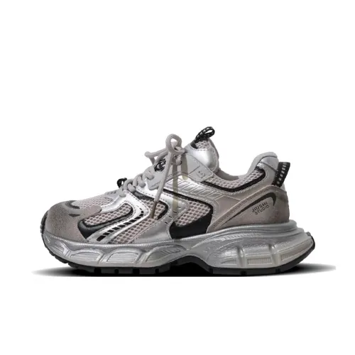 SHUMO Cushioned Anti Slip And Wear Resistant Lightweight Low Top Chunky Sneakers Women's