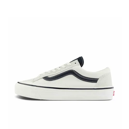 Vans Anti Slip Wear Resistant Low Top Skateboard Shoes Unisex White Black