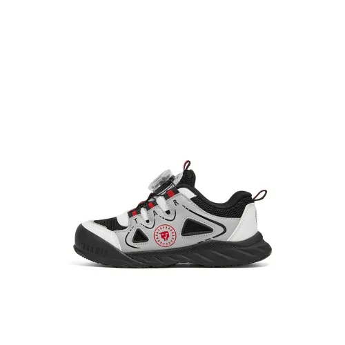 TARANIS Anti Slip And Wear Resistant Breathable Kids' Running Shoes Black/Gray/White Children Aged 3 7 Years Old