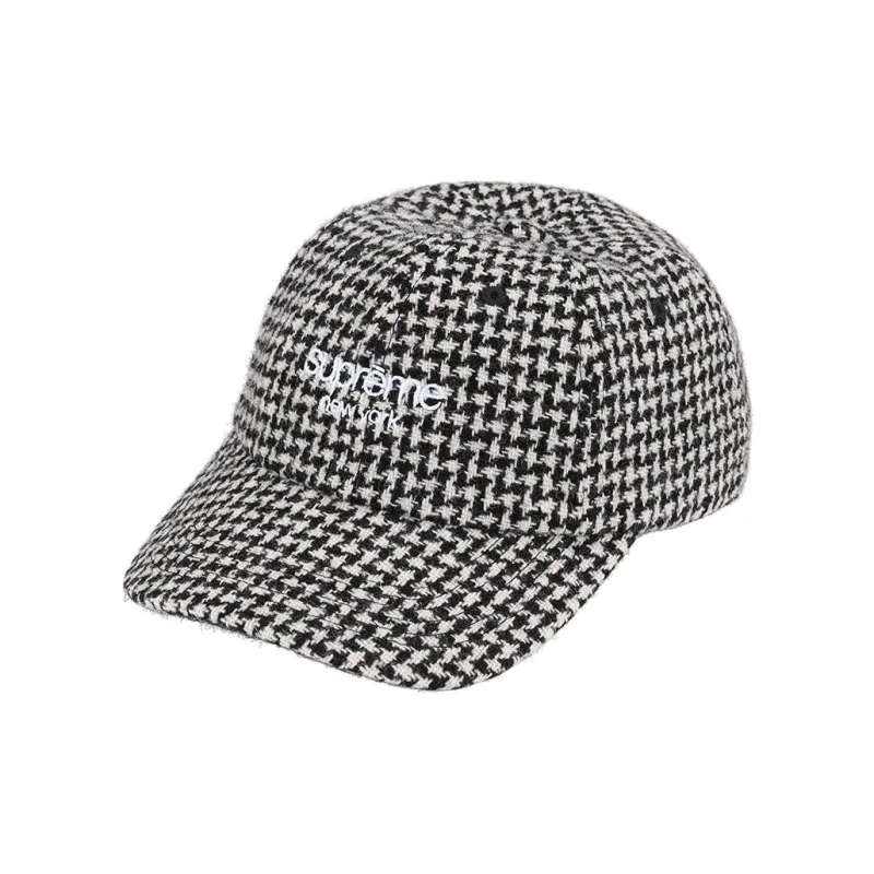Supreme Harris Tweed Classic Logo 6 Panel-4