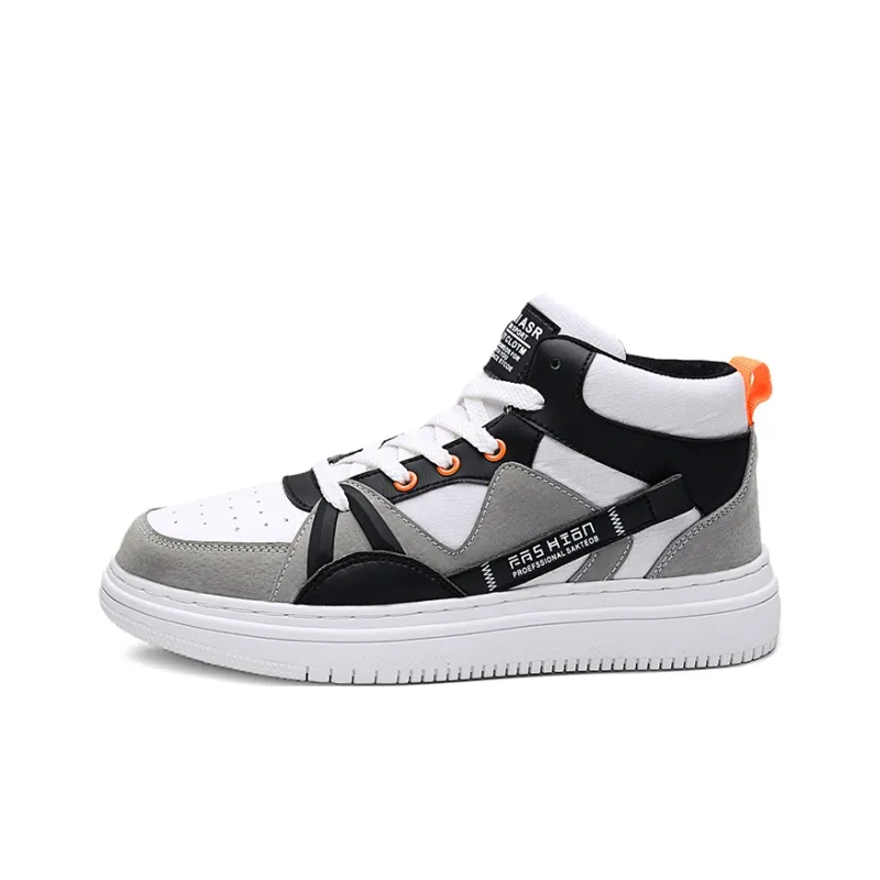SOURCE Wrapping Anti Slip Shock Absorbing And Wear Resistant High Top Skateboard Shoes Men's-2