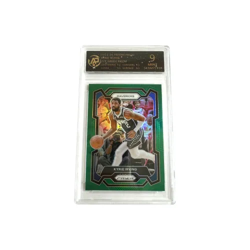 PANINI Irving Mavericks Prizm Green Refractive Refringer Basketball Card 9 Points Graded Cards 1 Piece