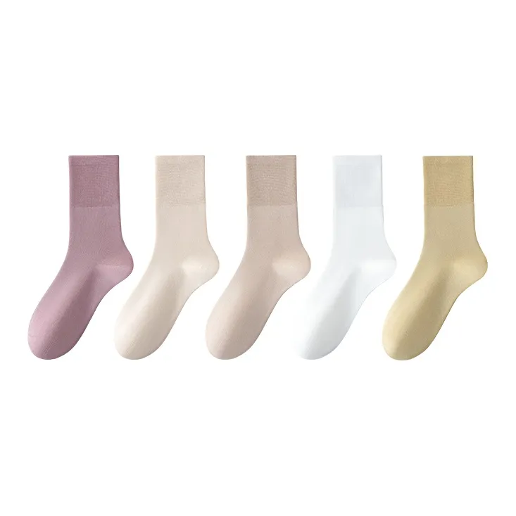 SOIE Mid Calf Socks Women's Combo Set-17