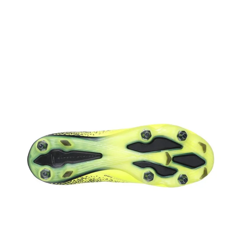 Skechers RAZOR - 1.5 ELITE Anti-Slip Wear-Resistant Soccer Shoes Unisex Yellow Black-4