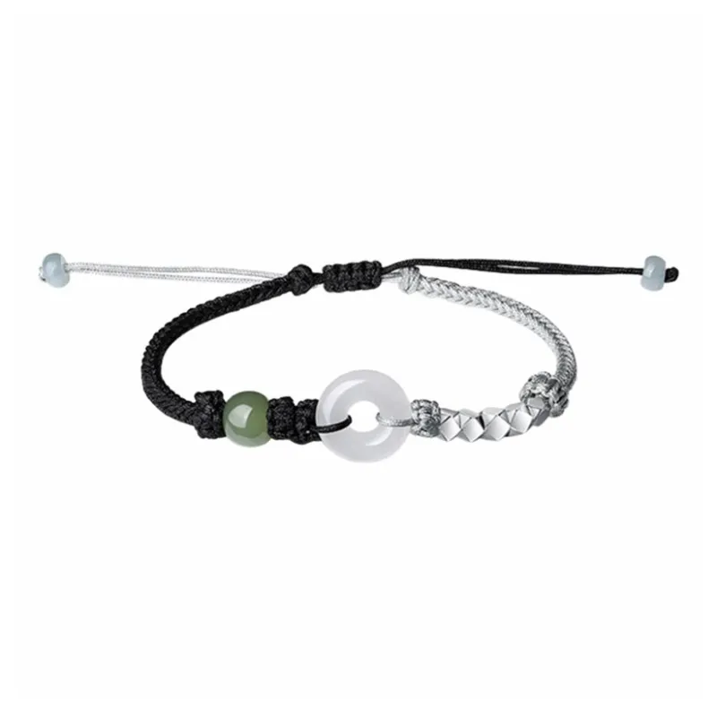 As Fury Agate Jade Bracelets Unisex-2