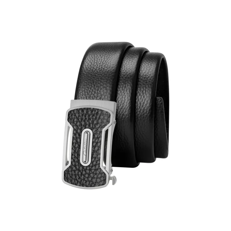 CATELLES Top Grain Cow Leather Leather Belts Men's 3.8cm-1