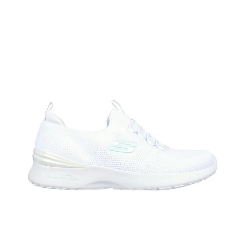Skechers Skech Air Dynamight Anti Slip Wear Resistant Low Top Casual Shoes Women's White-1