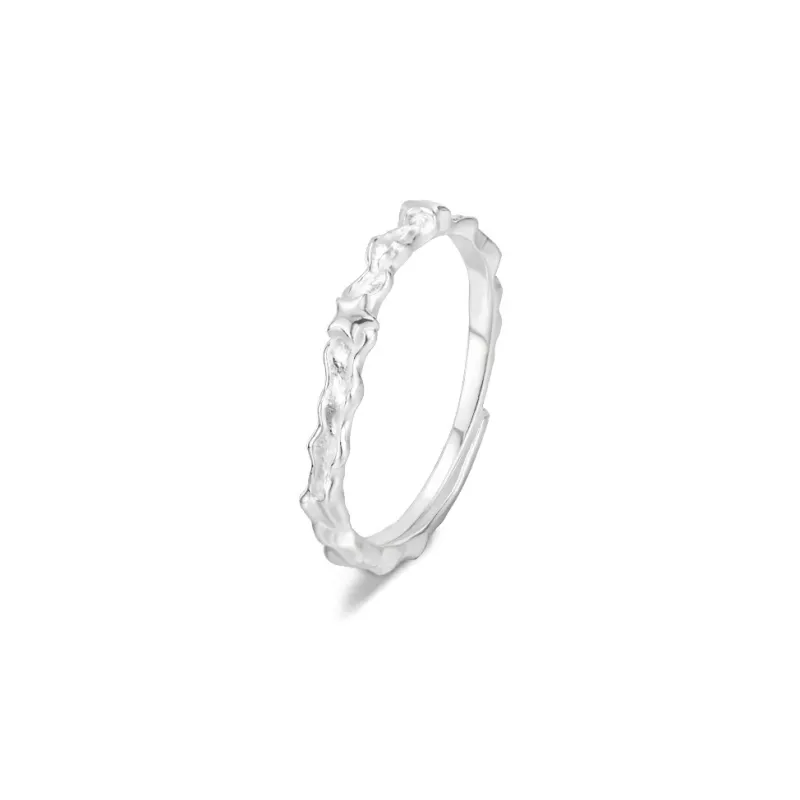 FANFRI Sterling Silver Rings Women's Birthday Gift For Girl Sweet Love Confession-0