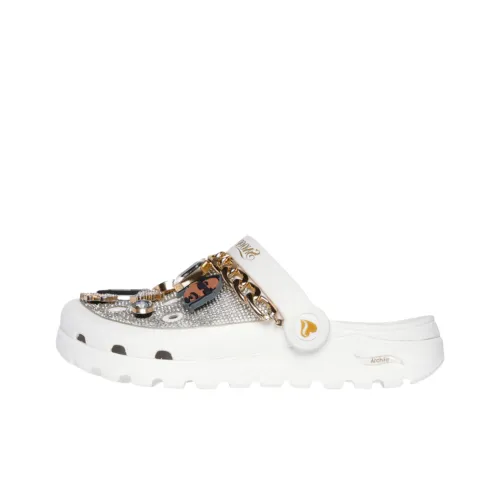 Snoop Dogg x mujer skechers ARCH FIT FOOTSTEPS Clogs Women's White