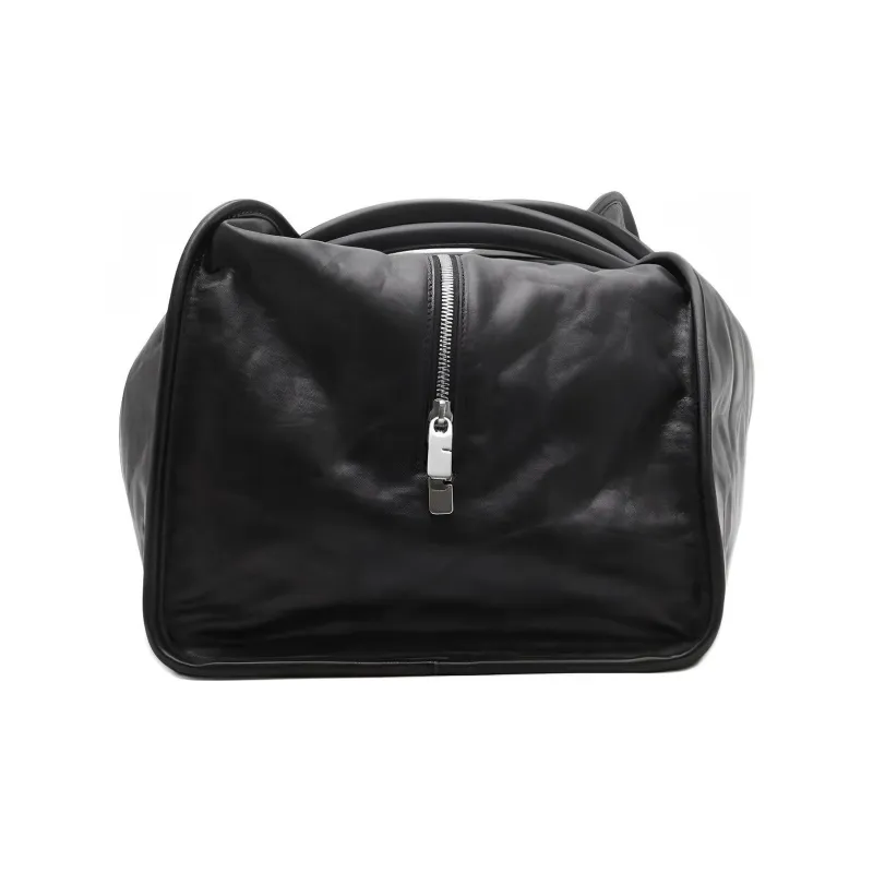 Burberry Calfskin Handbags Travel Bags Medium Size Men's Black-1