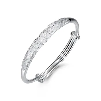PRP S999 Fine Silver Bangles Women's