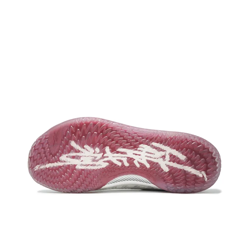 Serious Player Only Cushioning Anti Slip And Wear Resistant Low Top Basketball Shoes Men's White Red-4