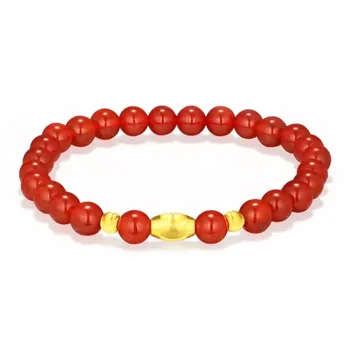 Royal Dragon Mirror Gold Bracelet Unisex