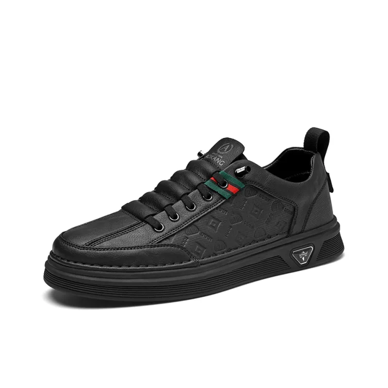 AOKANG Fashion Classics Series Anti-Slip And Wear-Resistant Lightweight Low-Top Skateboard Shoes Men's Exclusive Box-0