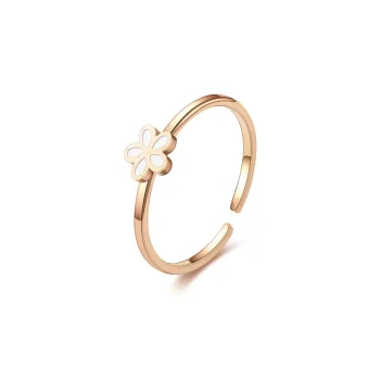 Floating Joy Titanium Steel Oil Drip Rings Unisex