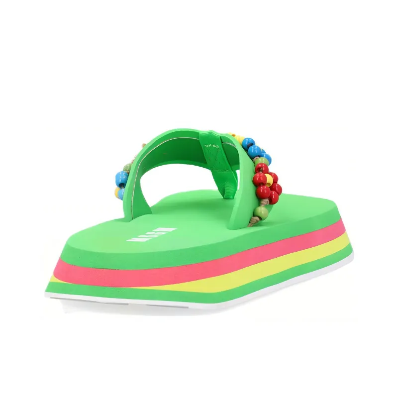 MSGM Stylish Sandal Women's Green-2