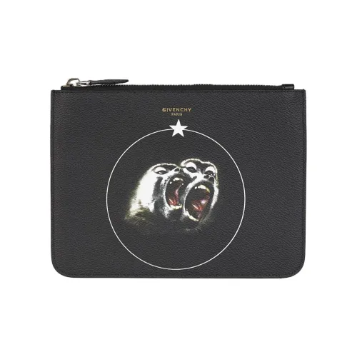 GIVENCHY PU Polyurethane Clutch Men's Black