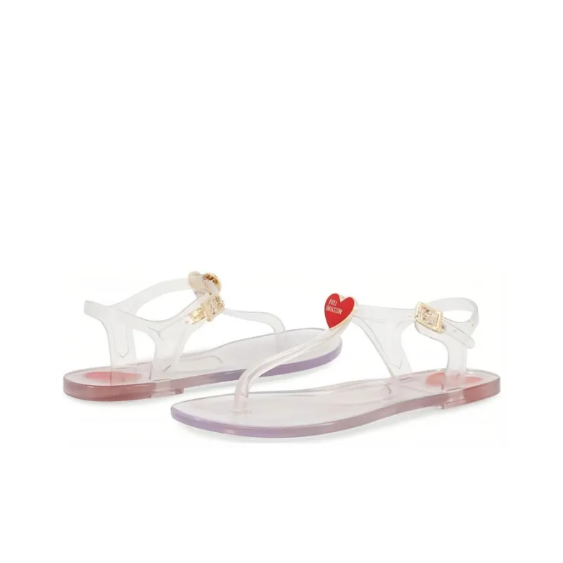 LOVE MOSCHINO Strap Sandals Women's White-3