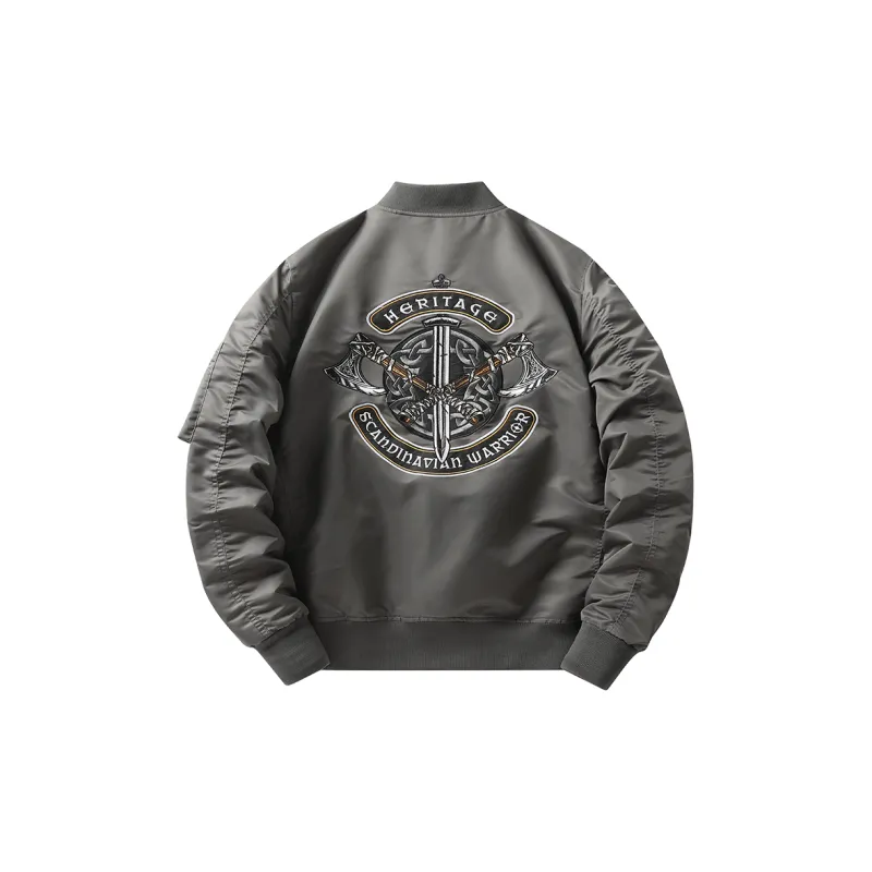 TREK&TRAVEL Baseball Jacket Men's-10