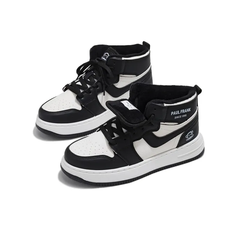 PAUL FRANK High Top Skateboard Shoes Unisex Rusty Red-18