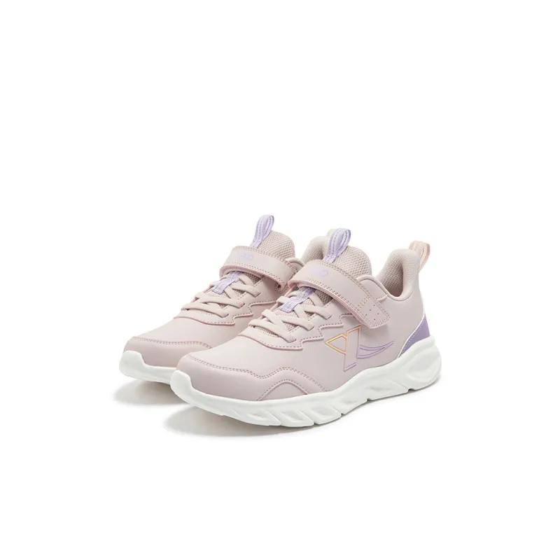 XTEP Anti Slip Wear Resistant Low Top Kids' Running Shoes Micro Rose Red Lavender Kids'-1