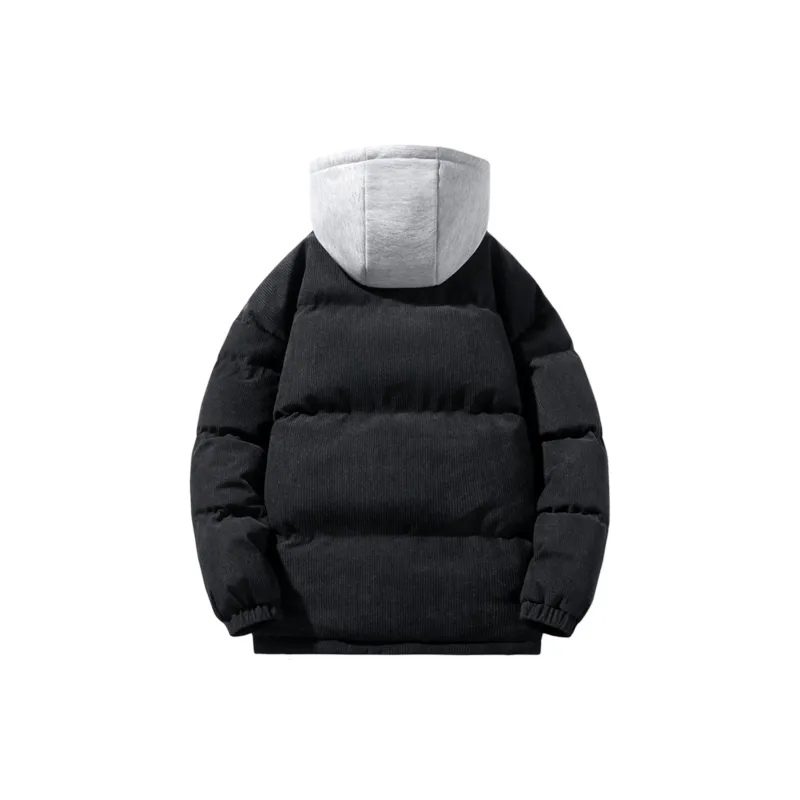 The Smurfs Puffer Jacket Unisex Black-1