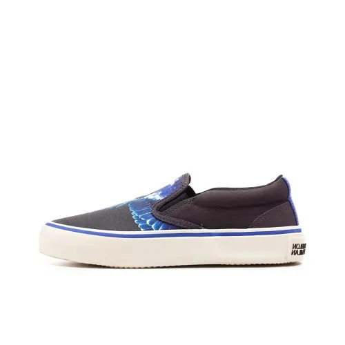MARCELO BURLON COUNTY OF MILAN Burlon Low Top Stylish Skateboarding Shoes Men's Black