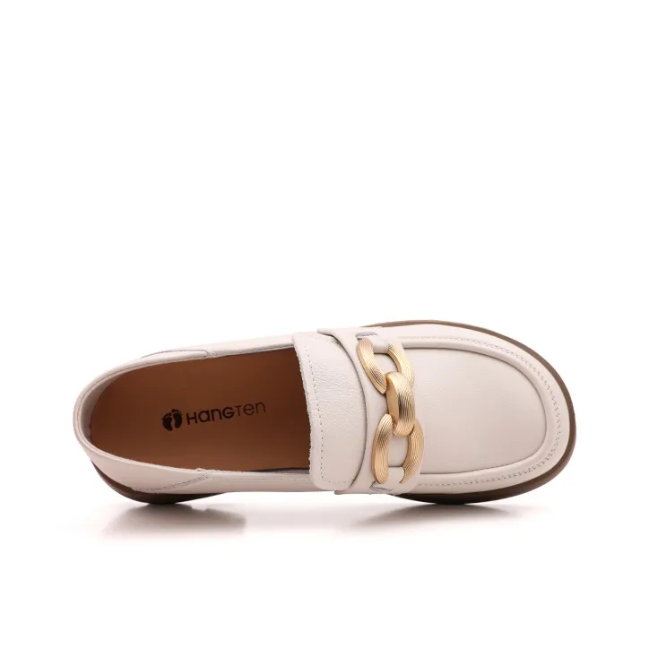 HANG TEN Loafers Women's Ecru-1