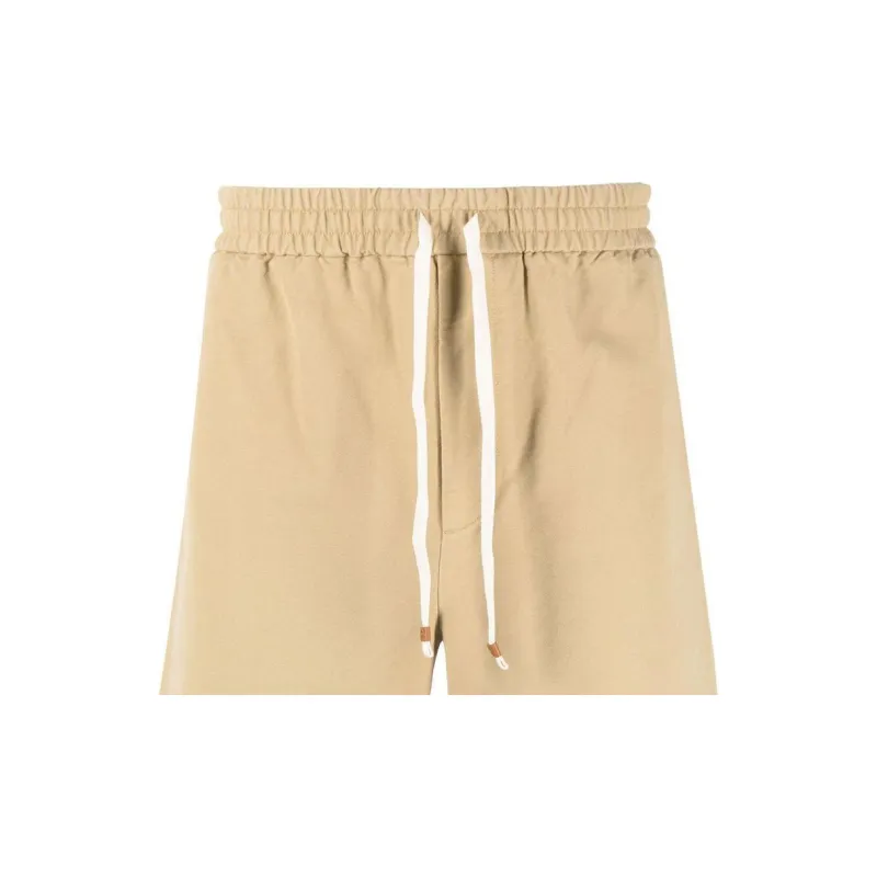 GUCCI Lightweight Cotton Canvas Shorts-5
