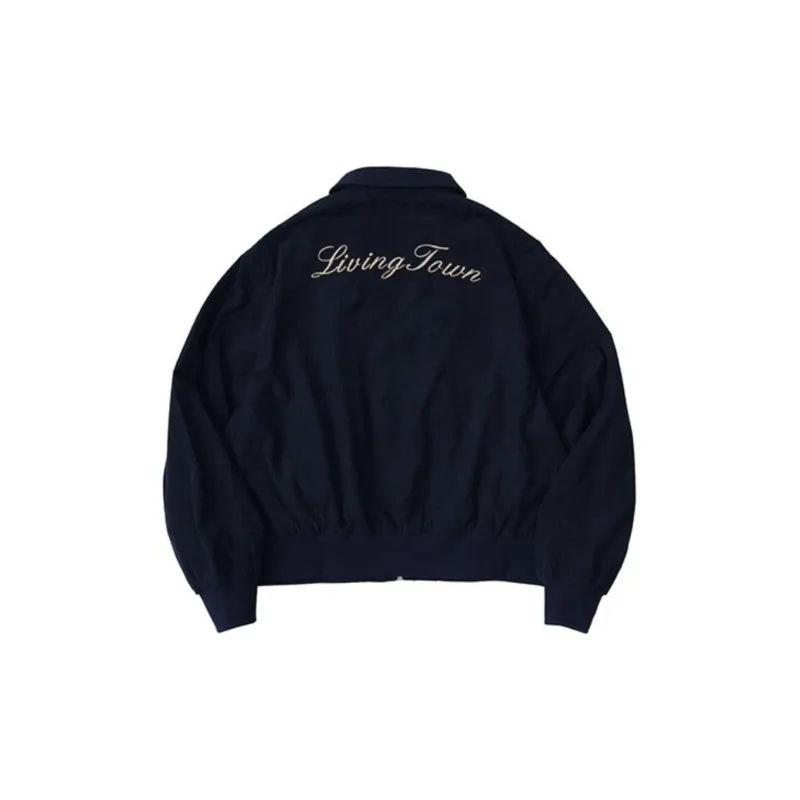 LIVINGTOWN Jackets Coats Unisex Navy Blue-1