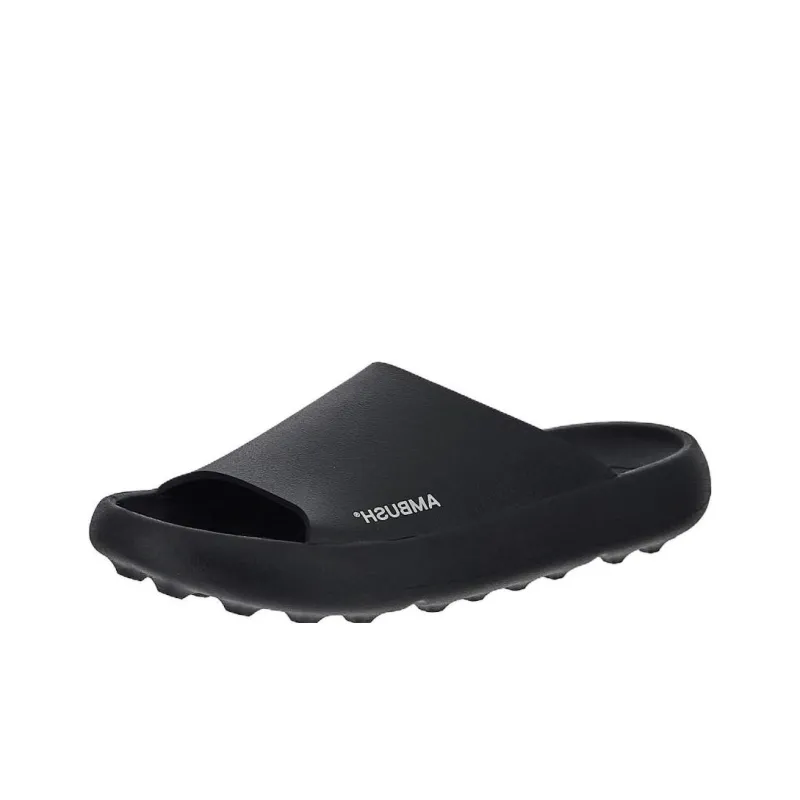 AMBUSH Logo Printed Slip On Slides-4