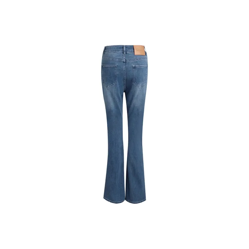 LIUREGALI Jeans Women's Blue-1