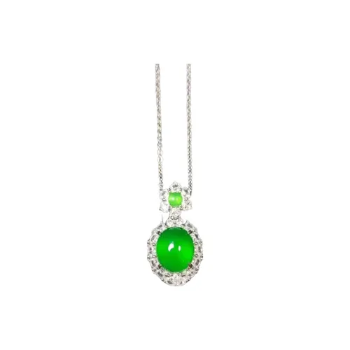 JUNWEN Chalcedony Necklaces Women's