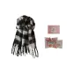 Black White+Rose Greeting Card