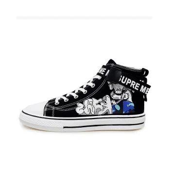 SOURCE Anti Slip And Wear Resistant Breathable High Top Canvas Shoes Unisex