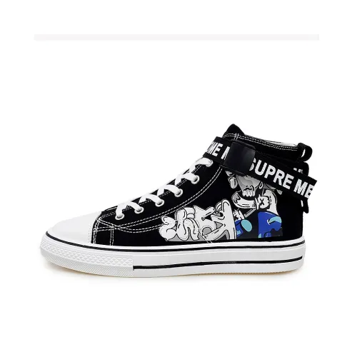 Vans Old Skool Velcro Primary Checkerboard Black White Kids