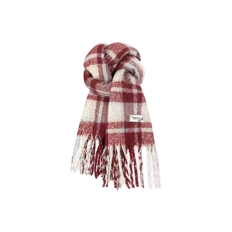 Yalu Polyester Knit Scarves Unisex Gift Box Set-2
