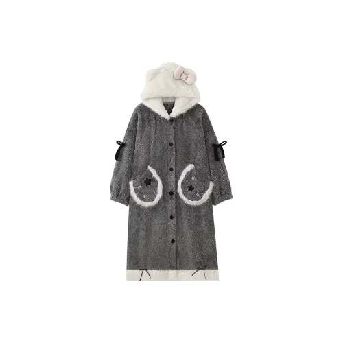O'MESIK Bath Robes Women's Gray